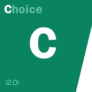 AHA! CHOICE content BADGE